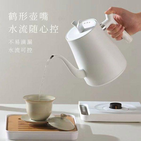 智能控温手冲咖啡壶304不锈钢烧水壶温控电热水壶长嘴冲茶泡茶壶,餐饮具,手冲壶,淘宝优惠券,粉丝福利购,淘宝优惠卷