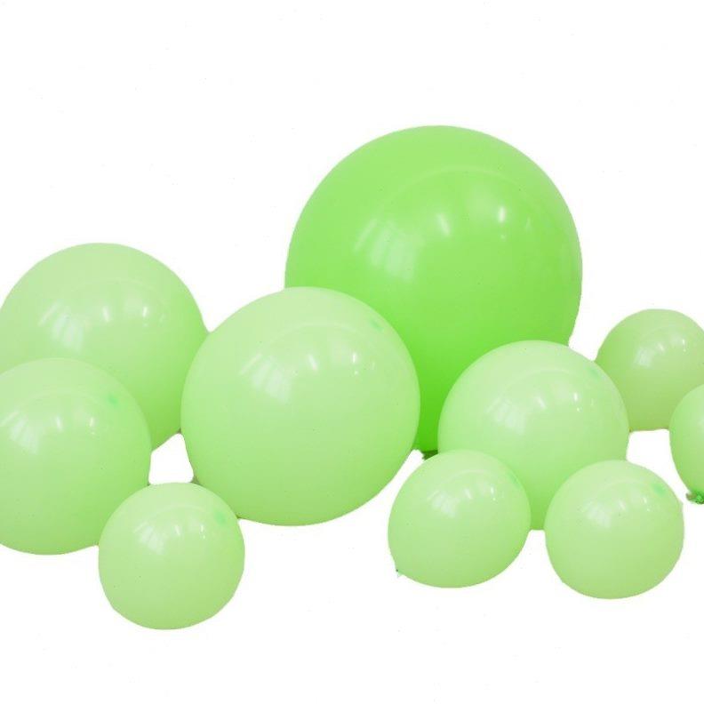 18寸亚光10乳胶球气球加厚圆形节日庆典生日派对婚庆装饰用品