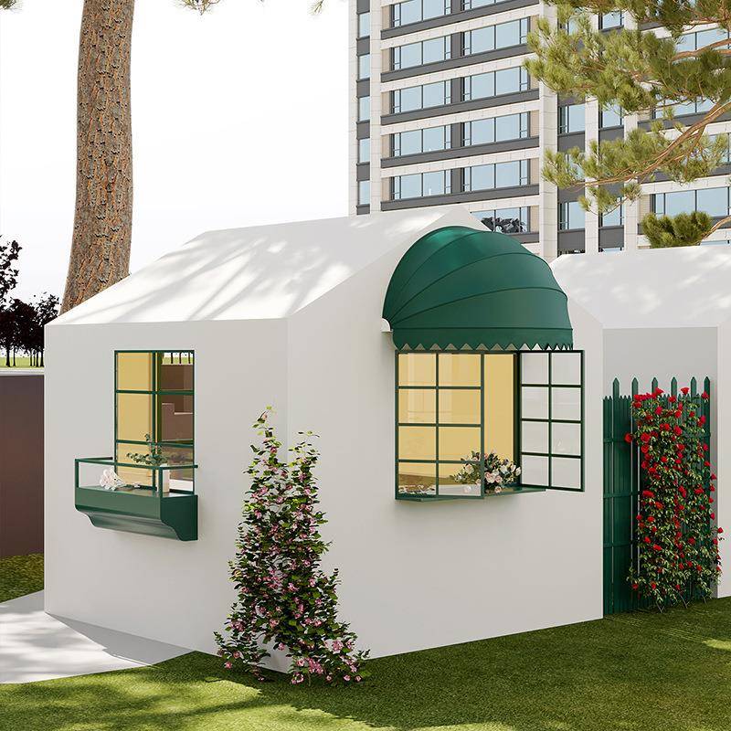 景区帐篷架公园户外摆摊促销展示架商场步行街网红摆摊铁艺摊位架