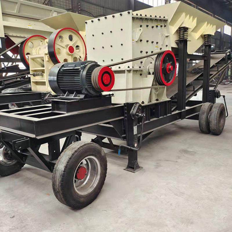 移动方箱式破碎制砂机建筑垃圾混凝土粉碎机石灰石花岗岩碎石机,机械设备,破碎机,淘宝优惠券,粉丝福利购,淘宝优惠卷