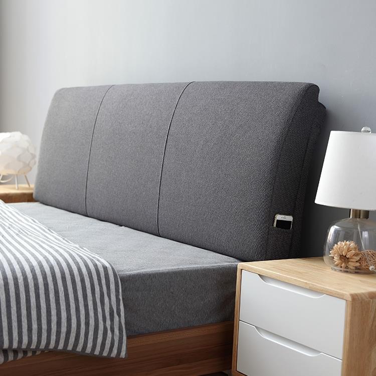 榻榻米海绵无床头靠垫网红大靠背2023新款软包自粘简约现代可拆洗