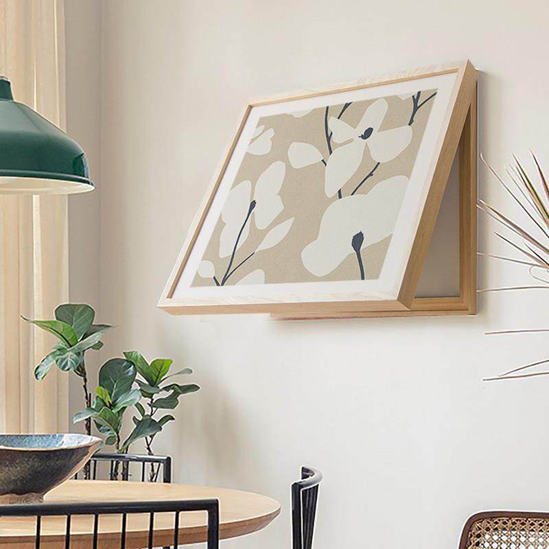 北欧ins原木风电表箱装饰画小清新花卉餐厅电闸箱配电箱遮挡壁画,家居饰品,现代装饰画,淘宝优惠券,粉丝福利购,淘宝优惠卷