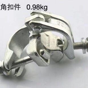 脚手架配件钢管扣件十字转向旋转接头直角连接固定器万向调节卡子