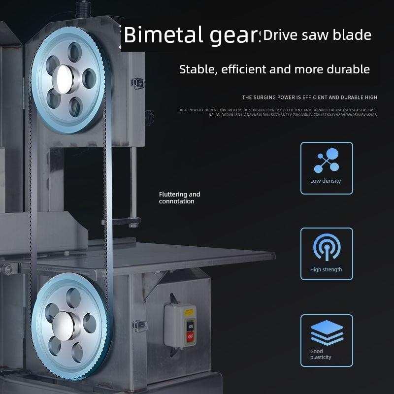 商用骨锯机，电动台式骨锯机，全自动骨锯机，猪蹄，牛排骨家用肉