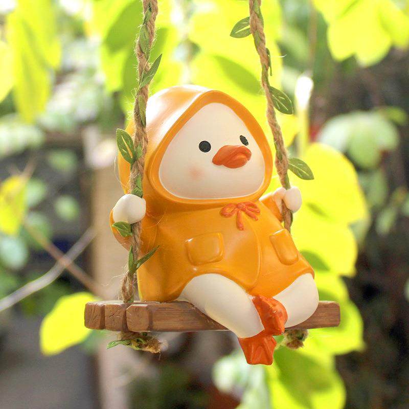 可爱卡通小鸭子摆件吊件户外花园装饰挂件阳台庭院墙面布置治愈萌,家居饰品,户外/庭院摆件,淘宝优惠券,粉丝福利购,淘宝优惠卷