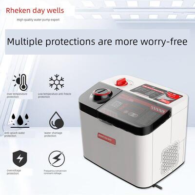 日晶永磁变频恒压自吸泵不锈钢家用增压泵自来水全自动家用热水泵