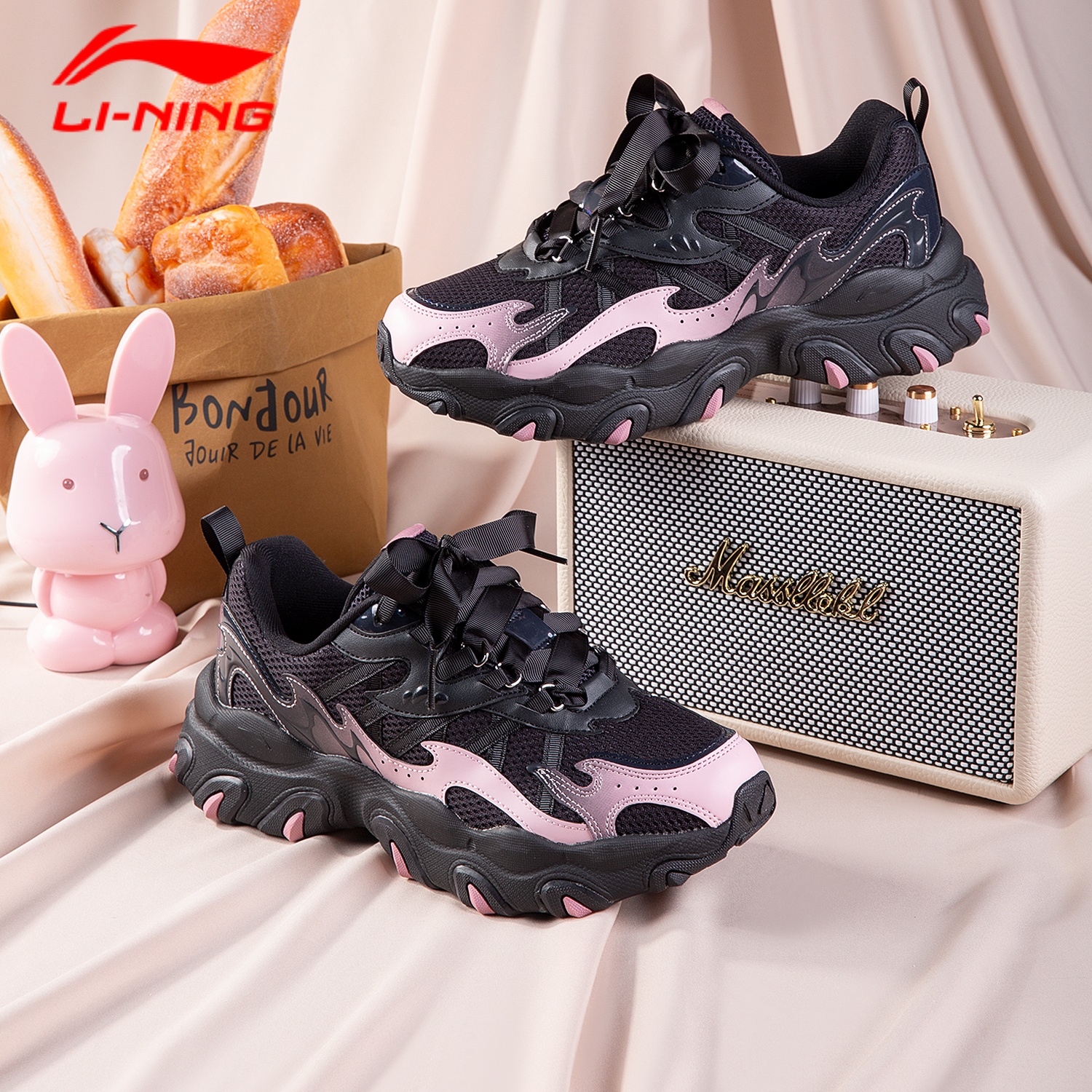 李宁联名猫爪LITE3女鞋