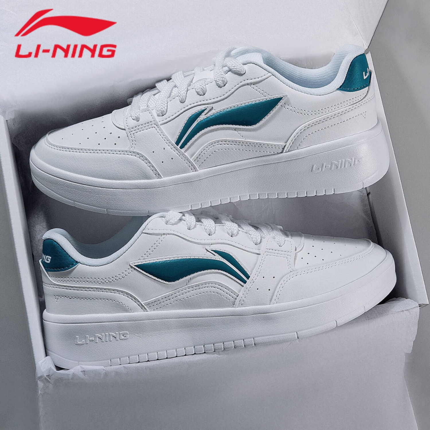 李宁休闲鞋男鞋元宝2025秋季新款