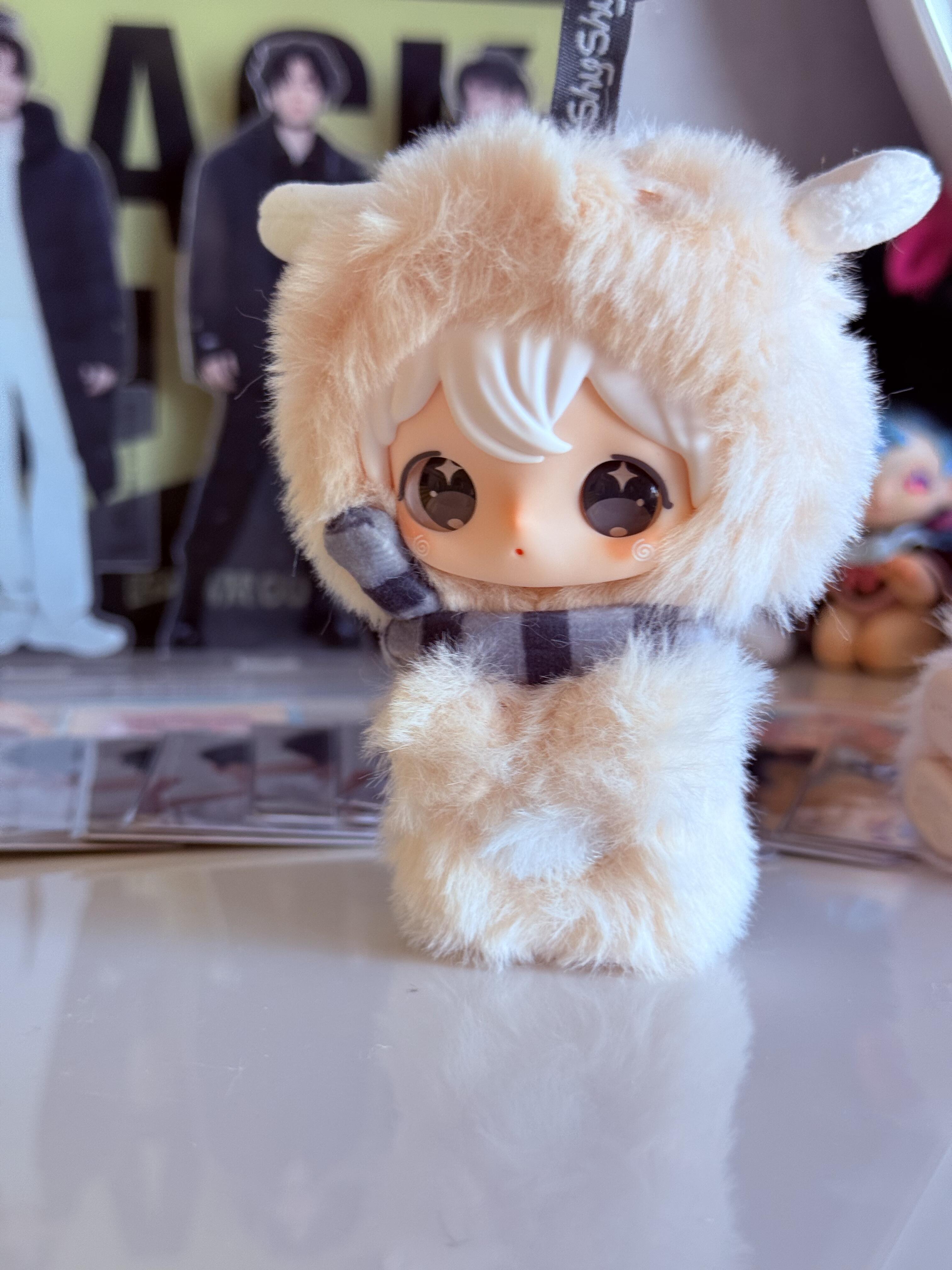 thumbnail for Authentic Ayortoys Rabbit Sparkle Second Generation Little You Series Blind Box Trendy Plush Doll Toy Bag Pendant