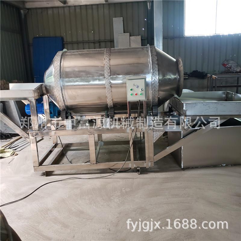 卧式不锈钢滚筒土豆萝卜丝拌面机移动式粉条解冻清洗搅拌混料机
