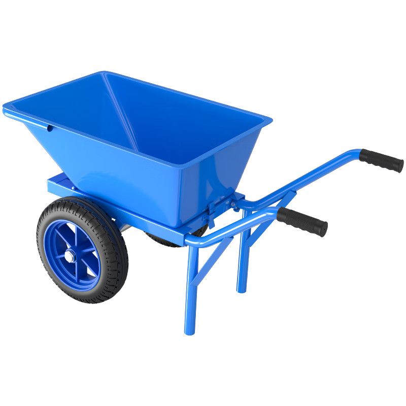 进口品质双轮翻斗车建筑