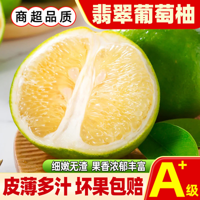 福建漳州翡翠葡萄柚青皮柚子