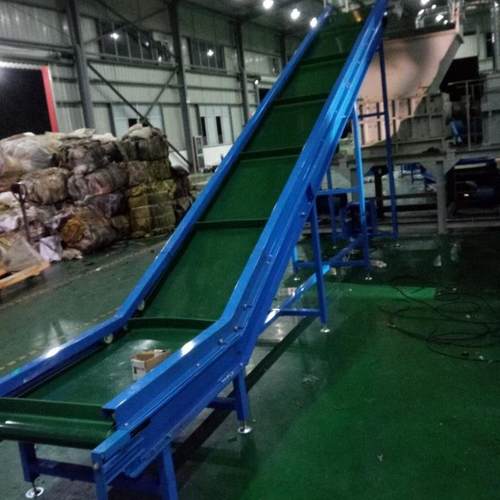 爬坡皮带输送机z型爬坡皮带机斗式爬坡皮带机传送带爬坡皮带机