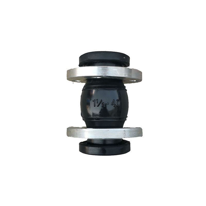 可曲挠橡胶软连接避震喉法兰式膨胀节翻边带限位耐酸碱耐高温定制