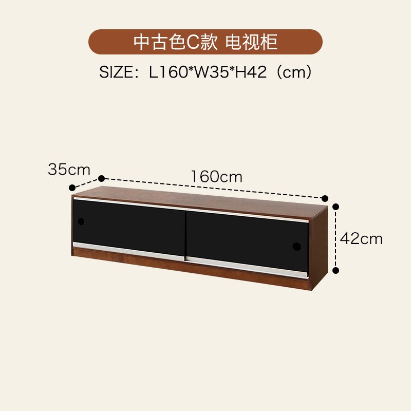 泡泡储物柜中古风边柜组合电视柜子设计师客厅沙发餐厅家用餐边柜