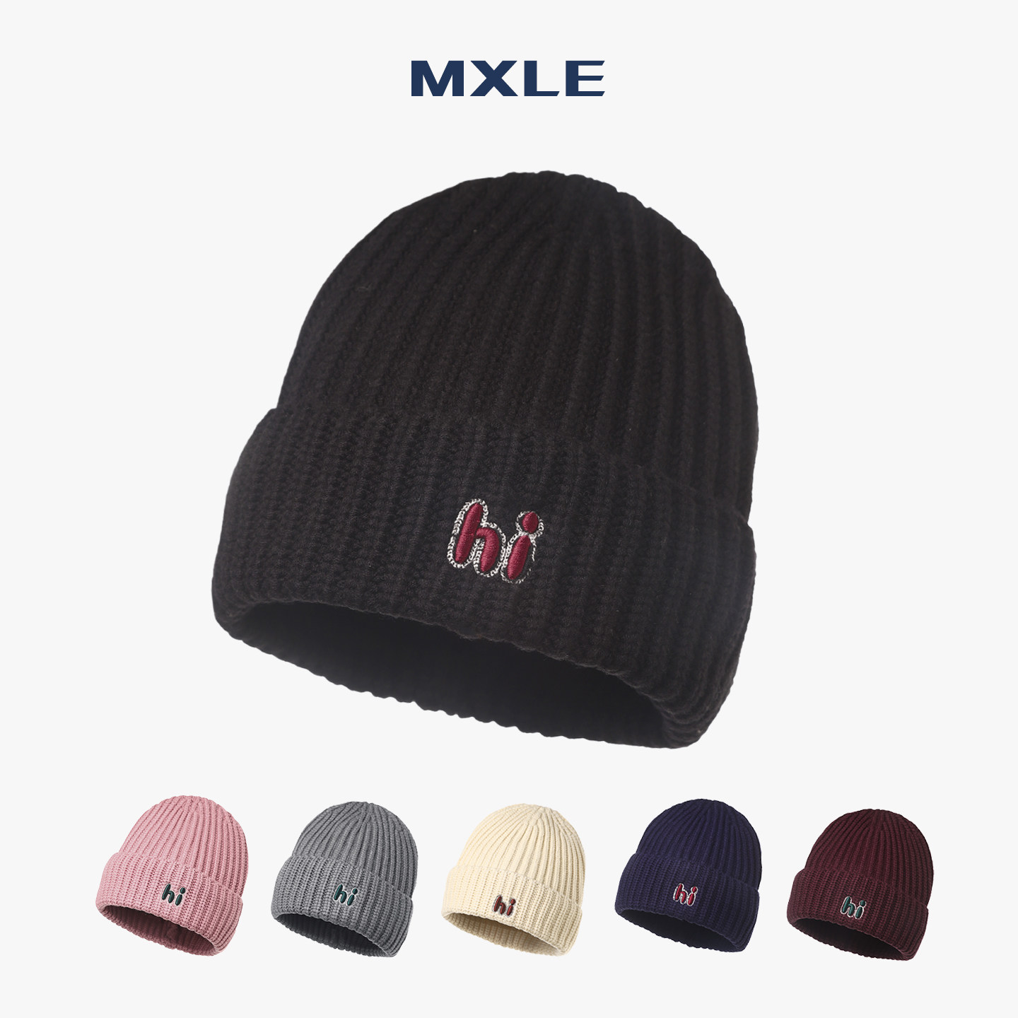 儿童帽子韩版hi刺绣针织帽男童秋冬保暖百搭女童毛线帽宝宝套头帽,童装/婴儿装/亲子装,帽子,淘宝优惠券,粉丝福利购,淘宝优惠卷