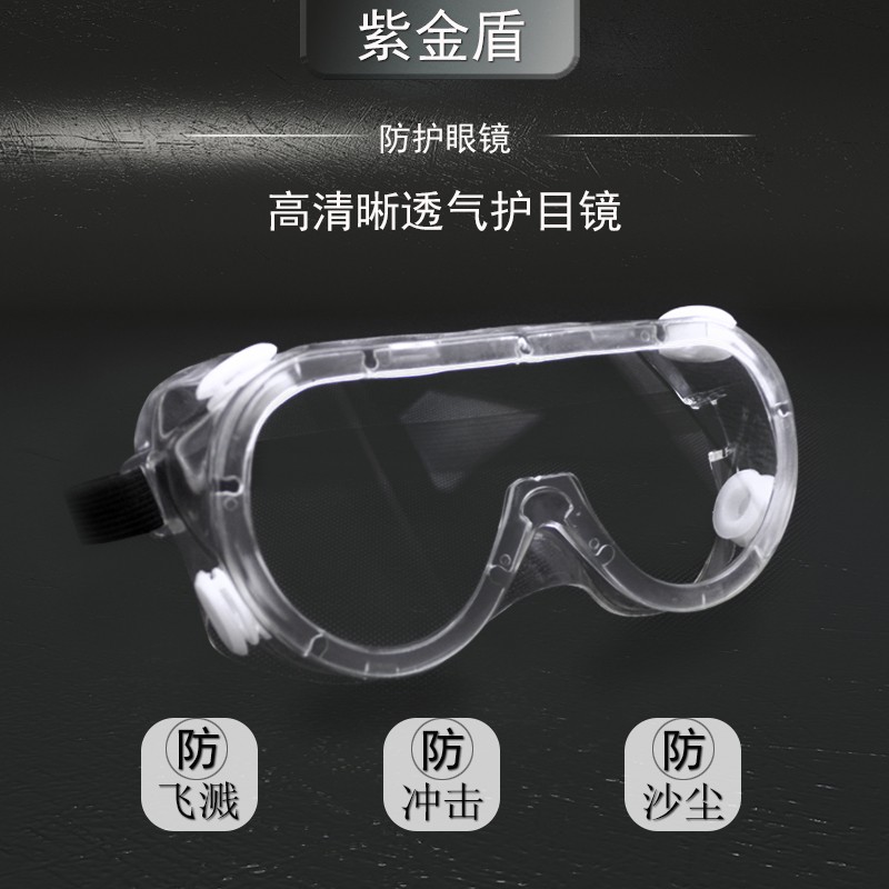 1621护目镜劳保打磨透明眼镜防沙防尘工业粉尘防飞溅冲击骑行风镜