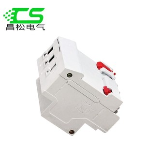 昌松光伏并网漏电保护器2P63A单相220V漏保开关可调30 150mA