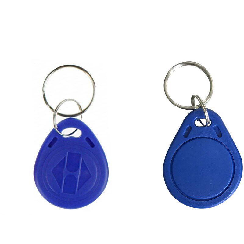 ID/IC卡蓝色钥匙扣 100个卖ID卡钥匙门禁钥匙接近身份证令牌标签