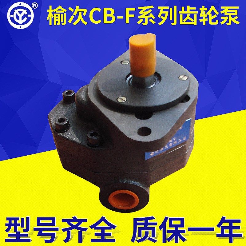 厂家山西液压单级齿轮油泵 卧式铸铁cb-f液压齿轮泵