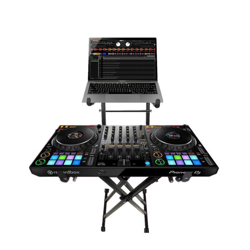 DJ打碟机支架DJ控制器支架 DJ数码打碟机支架 古X型双管架乐器架