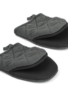 4Y现货微波炉迷你隔热手套厨房2只隔热防热家用跨境灰色红色