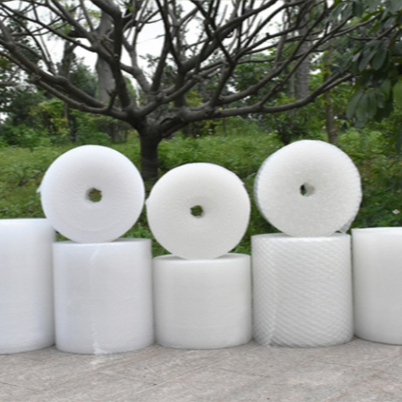 白色加厚泡泡纸气泡膜垫 卷装包装纸快递打包袋子防震泡沫卷定制