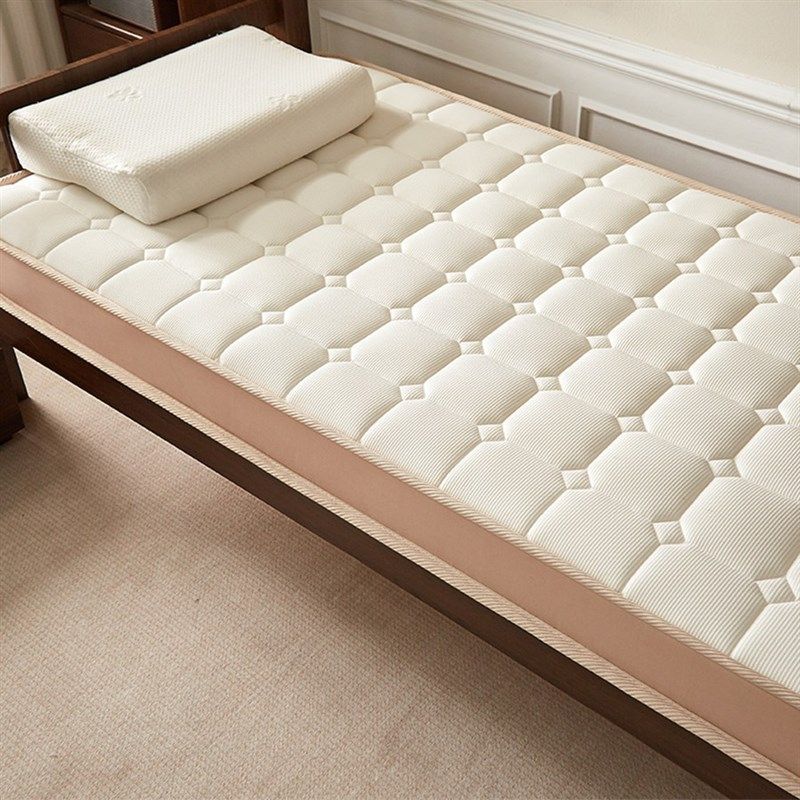 2025新款抗菌清洁0压记忆棉乳胶学生床垫遮盖物宿舍专用垫子