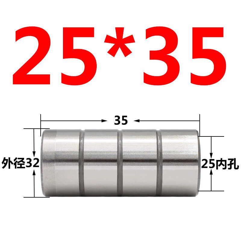 五金模具导柱无肩导套GB导套模轴承钢 SUJ2 10 12 14 16