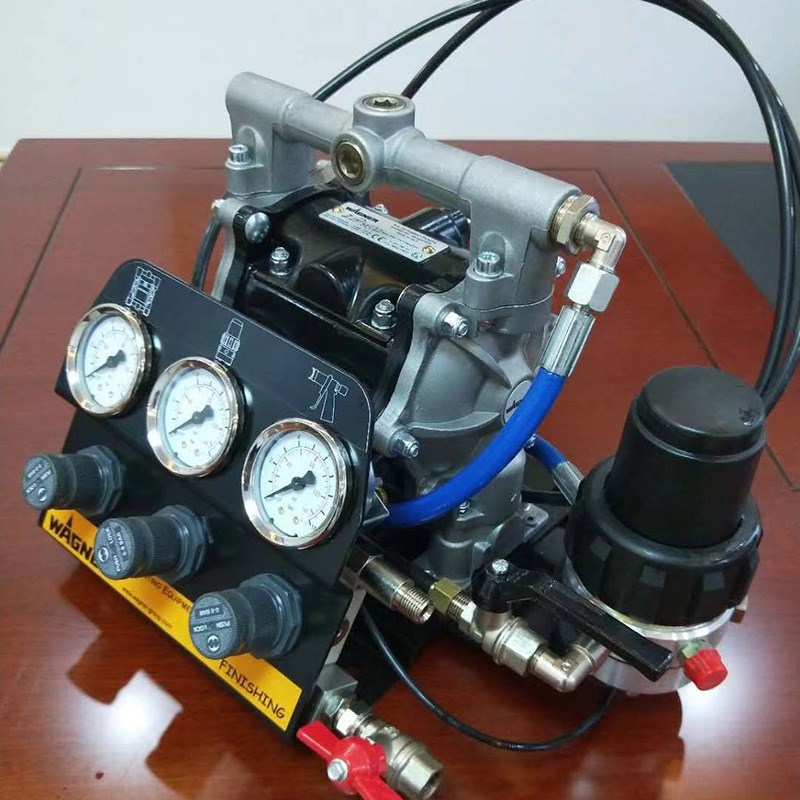 进口瓦格纳尔ZIP52气动双隔膜泵浦原装喷涂机低压喷涂隔膜泵