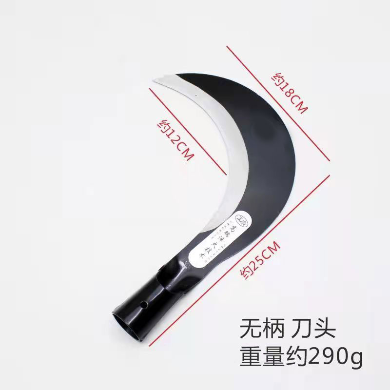 农用长柄绿化割草刀除草割韭菜弯刀割麦子钓鱼打草廉刀禾镰镰刀