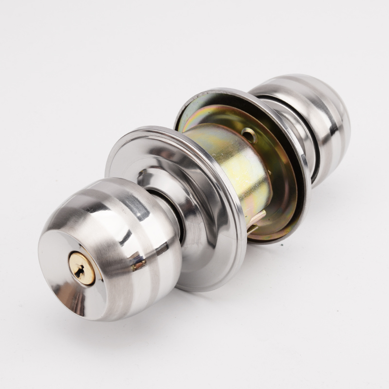 房门锁球形门锁卧室圆锁木门室内不锈钢锁卫生间锁具浴室厕所球锁