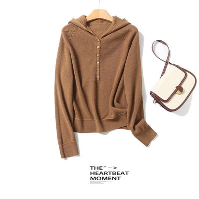 【然姐como_on】美丽诺纯绵羊毛女士羊毛百搭针织衫BN903