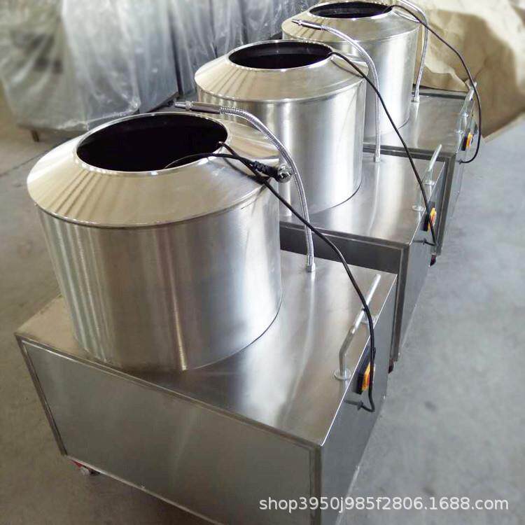 小型土豆去皮清洗机 河南 全自动土豆打皮机家用小型土豆去皮机器