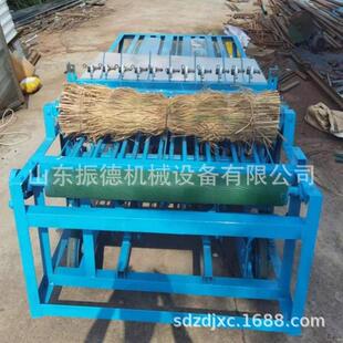 稻草草帘机大棚保温草苫子机厚薄可调自动切断草席芦苇编织机