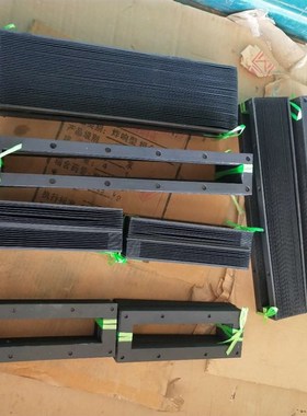 浙江凌平白色PVS柔性风琴防护罩 舞台防尘罩机床设备一字型防护罩