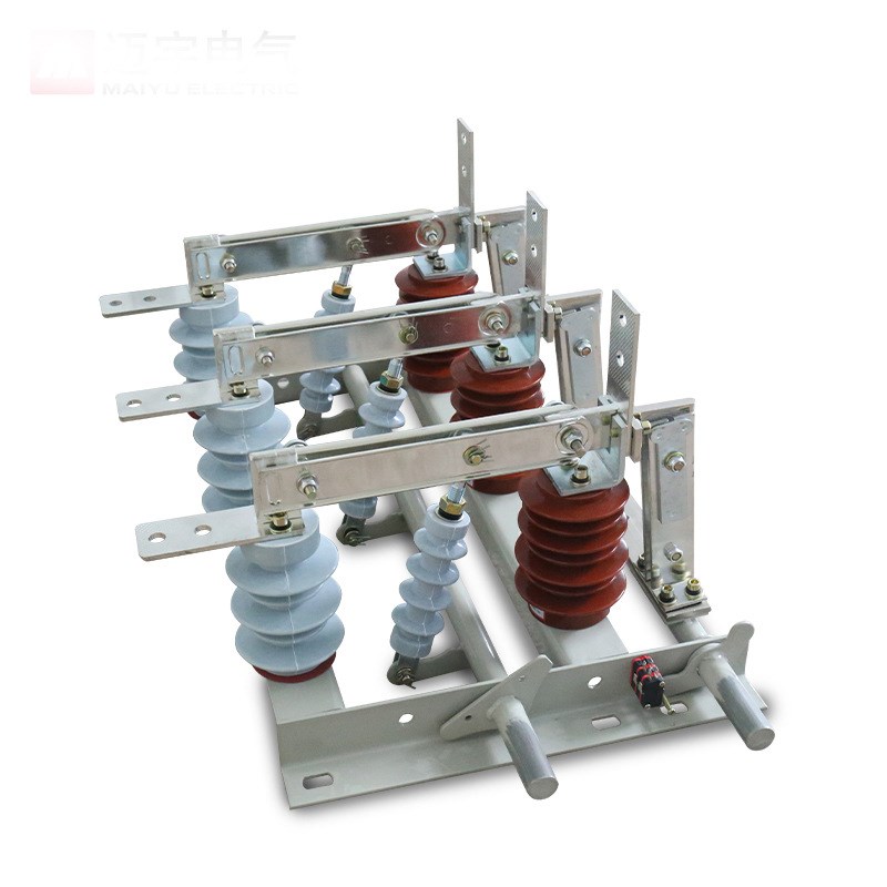 GN24-12D隔离开关(带接地) 高压隔离开关 10KV户内高压隔离开关