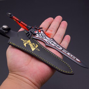 塞尔达传说王国之泪林克近卫大剑皮套版武器模型工艺品摆件