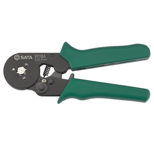 Sata/世达手动五金工具自调式欧式端子压接钳7六边形91118A