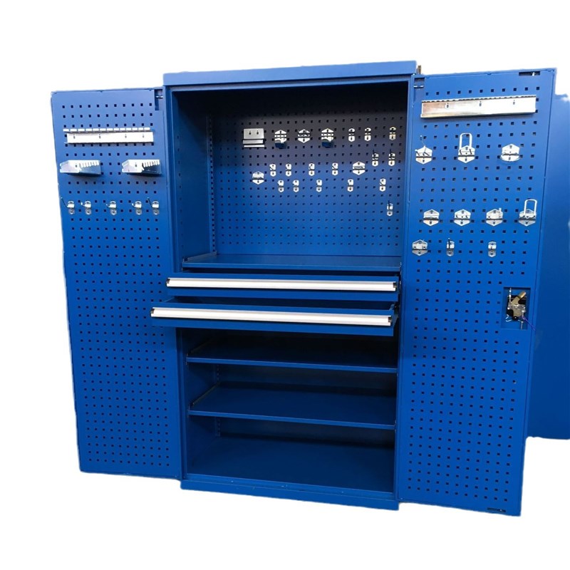 五金工具柜车间工厂工具收纳柜汽修工具车加厚双开门重型工具柜