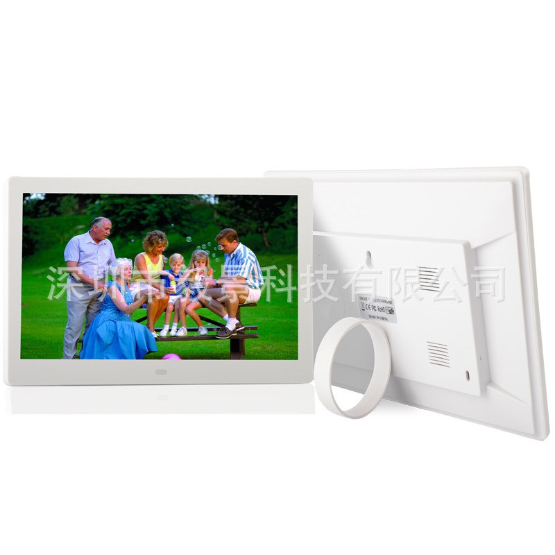 工厂10.1/12/15/21.5/32寸电子数码相框 视频广告机 电子相册