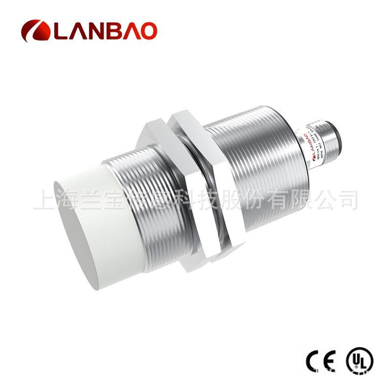 兰宝电感传感器LR30XBN15DPO-E2 15mm M12插件 防水金属接近开关
