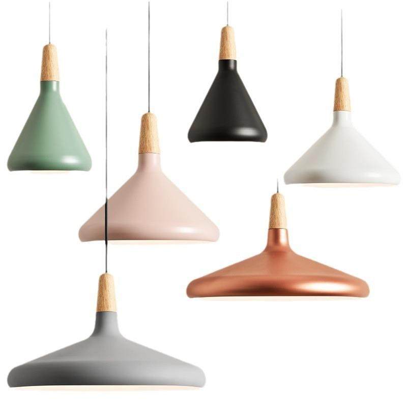 北欧餐厅吊灯后现代餐厅灯具饭厅吧台咖啡厅工业风简约灯罩