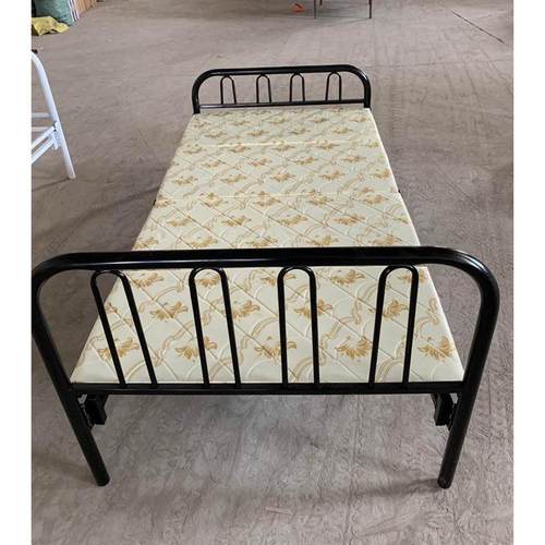 单层折叠床单人折叠床四折床双人折叠床陪护折叠床加固成人折叠床