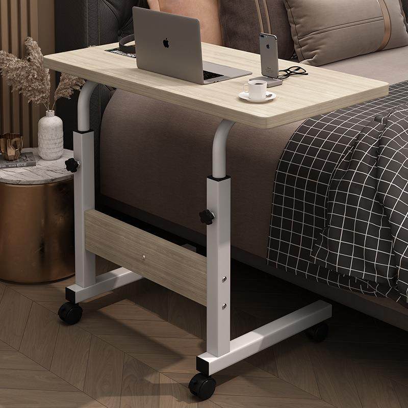 床边桌可移动简约小桌子卧室家用学生书桌简易升降宿舍懒人电脑桌