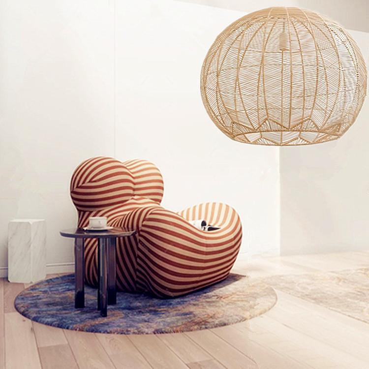 东南亚藤竹灯民宿餐吊灯火锅店灯茶楼灯农家乐灯客厅卧室书房灯