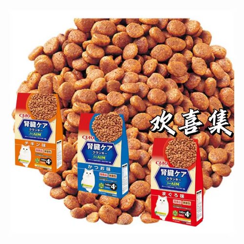 日本直邮CIAO伊纳宝猫粮AIM健康鲣鱼金枪鱼鸡肉肾脏机能营养猫食