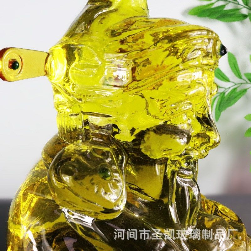 定制财神工艺创意高硼硅玻璃泡酒瓶人参泡酒器泡酒瓶财神泡酒瓶,橡塑材料及制品,玻璃容器/玻璃瓶,淘宝优惠券,粉丝福利购,淘宝优惠卷