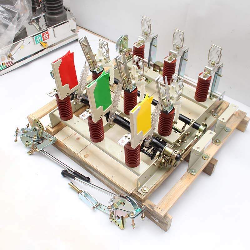 FN7-12/400A-630A户内高压负荷开关10KV带熔断器底座挂墙式带接地