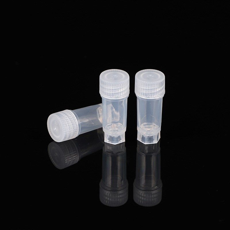 塑料冻存管可立款式实验室试管离心管实验室采样冻存管冷冻管